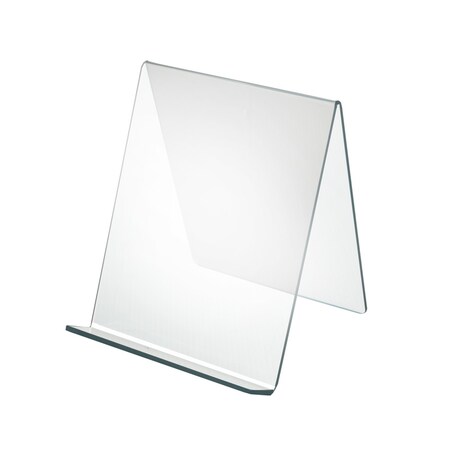 Azar Displays 8"W x 8"D x 8.75"H Easel Display. Front Lip: 1.75"H, PK10 515440